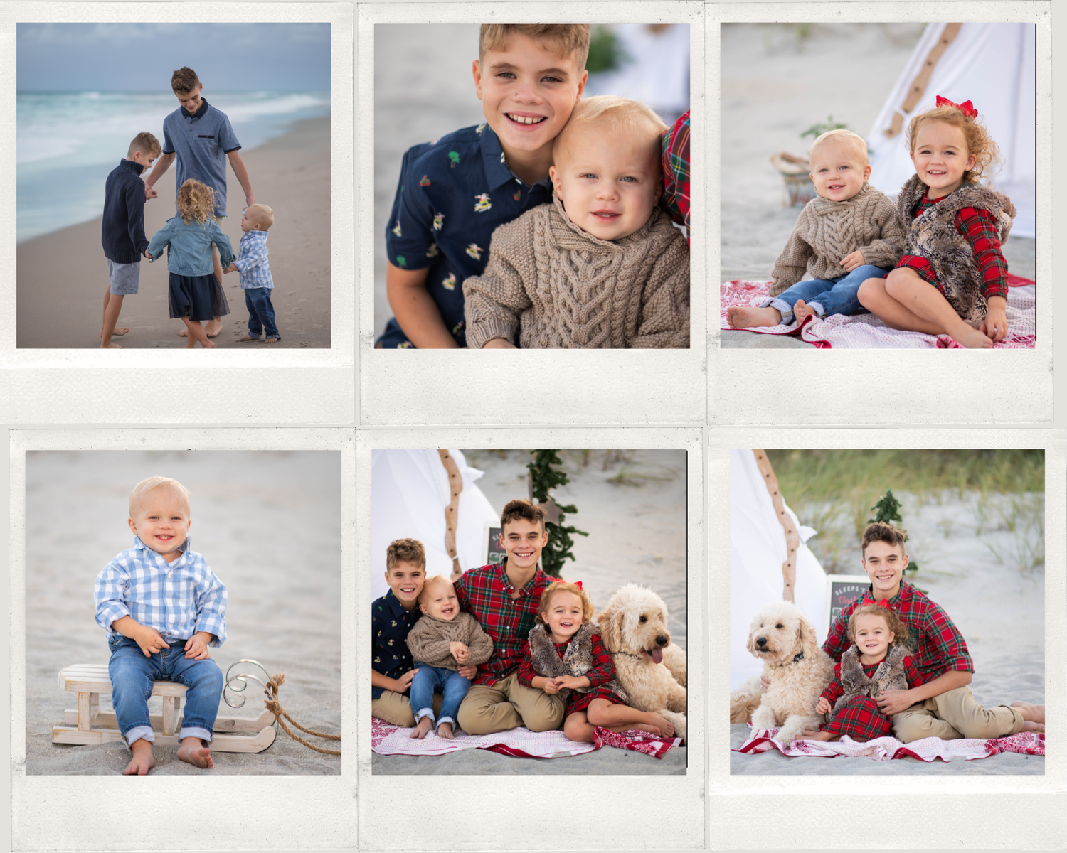 Various lifestyle photos showing toddlers and families playing, reading, and spending time together at home and outdoors.
