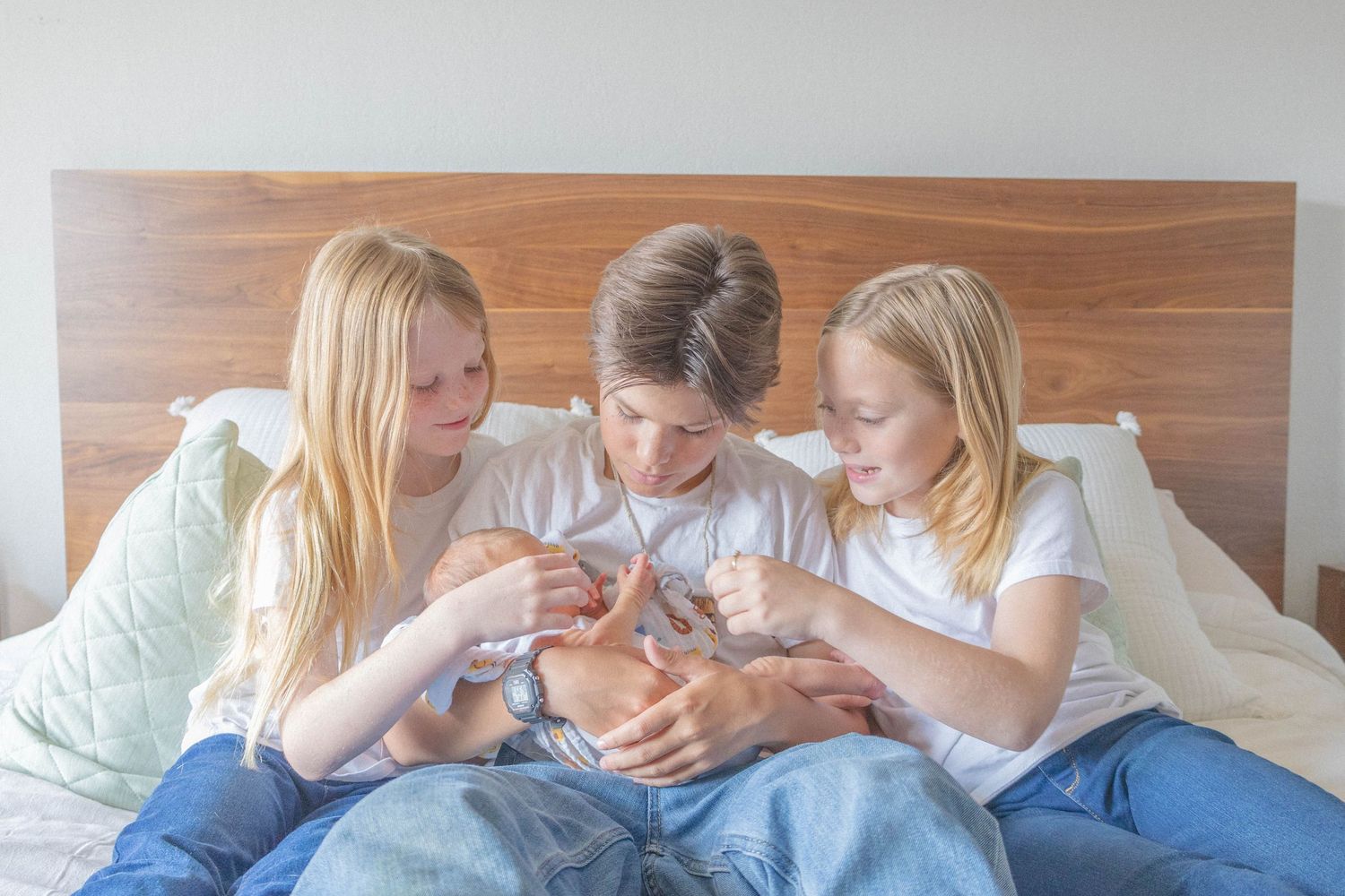 newborn, family