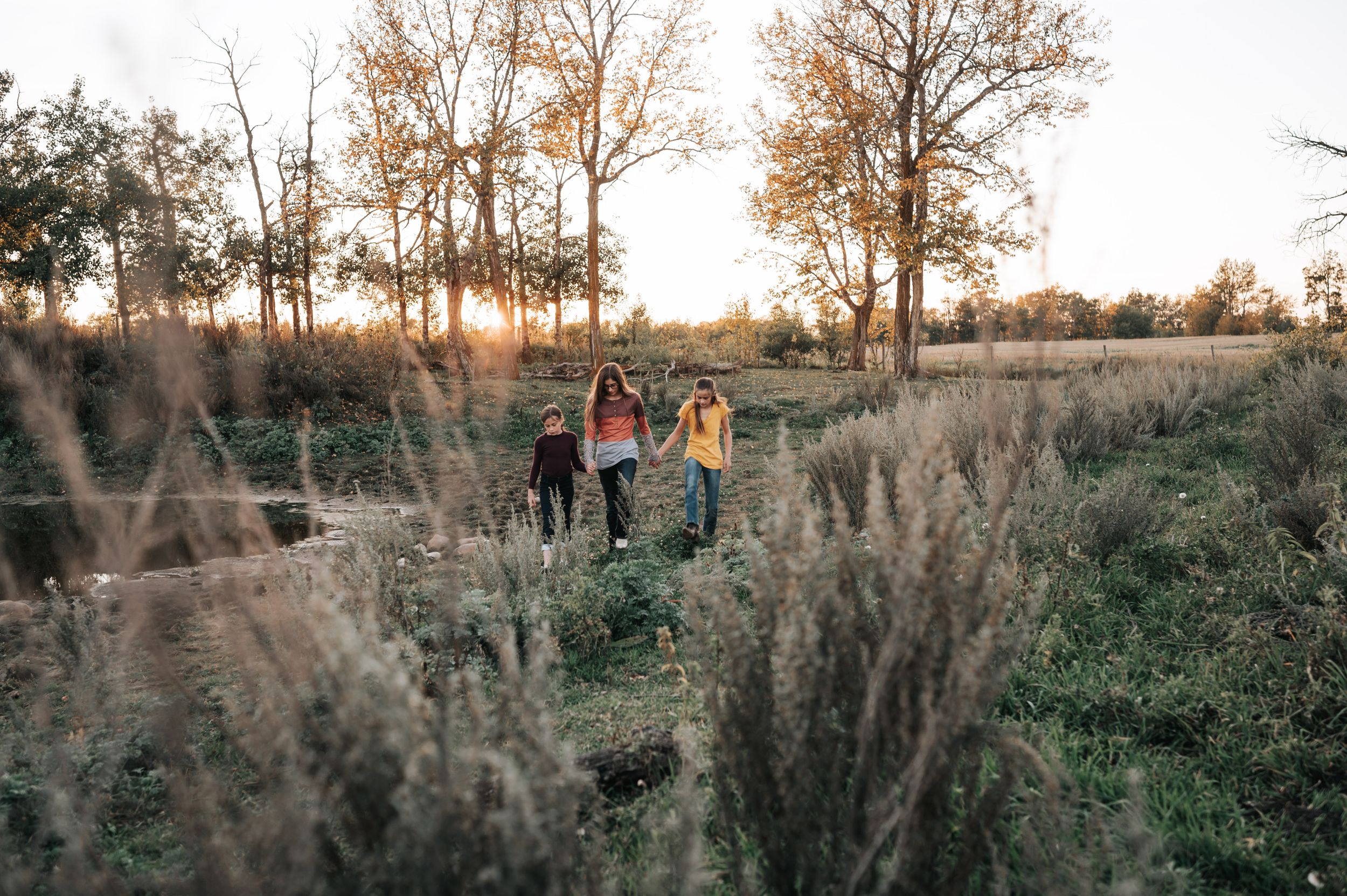 Children Playing Gallery of pictures taken by Dawn Kroening Photography located in Ponoka Alberta