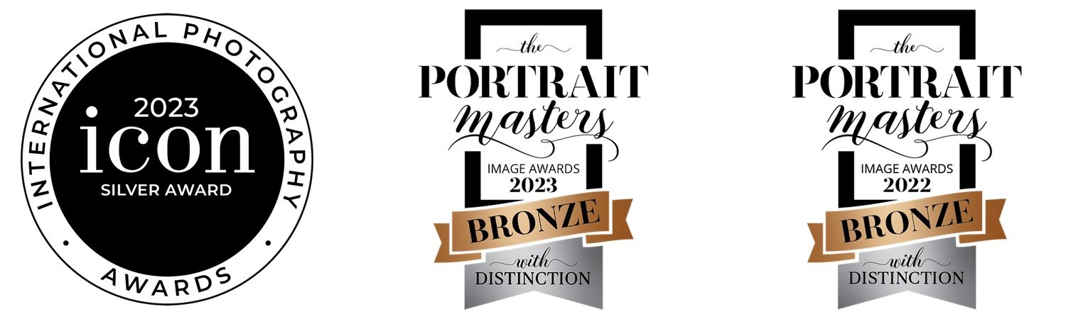 Icon Awards Silver 2023, Portrait Masters Bronze With Distinction 2023, Portrait Masters Bronze With Distinction 2022