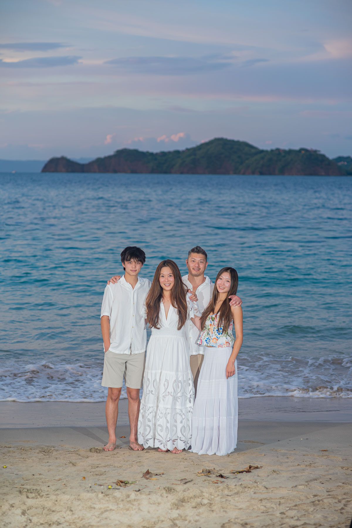 Photo session in Waldorf Astoria, Punta Cacique, Costa Rica
