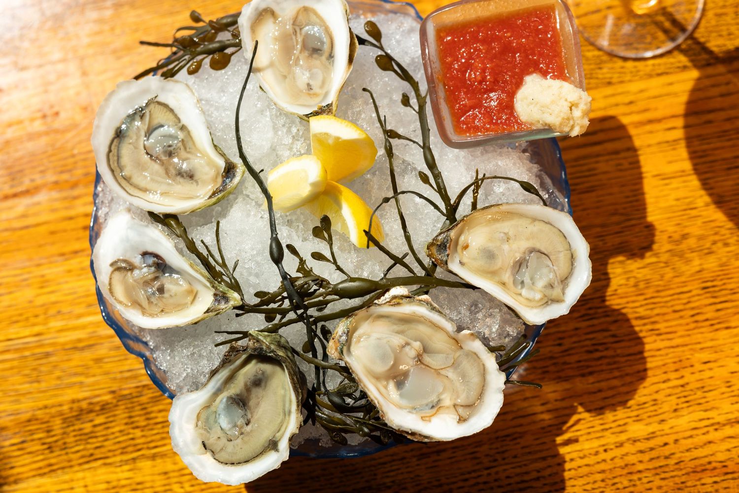 Raw oysters Sarasota Commercial Food and Beverage Photographer Commercial Branding Restaurant Photography Menu Photos