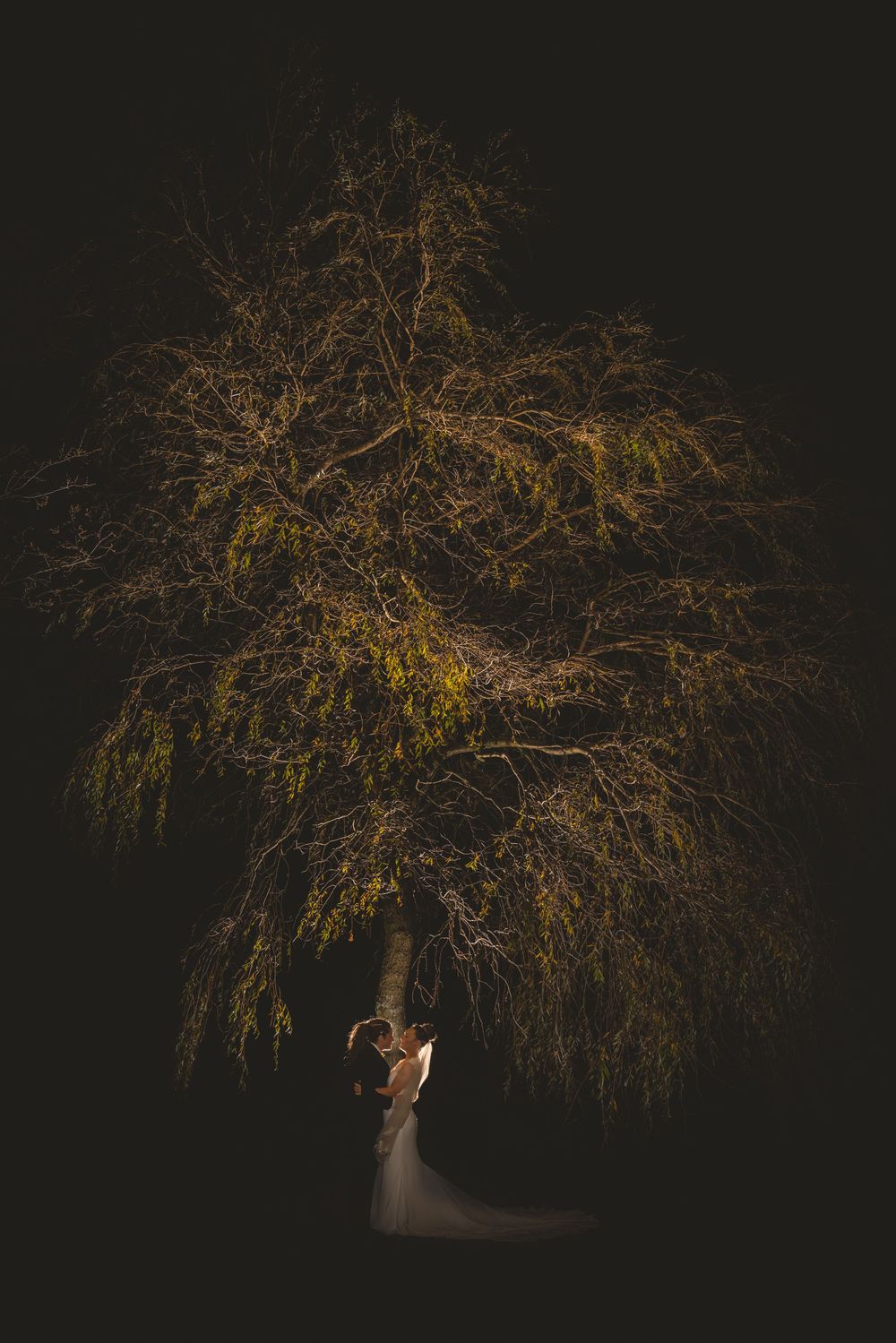 Wedding shoot in the forest by The Grizzly Forager Studio