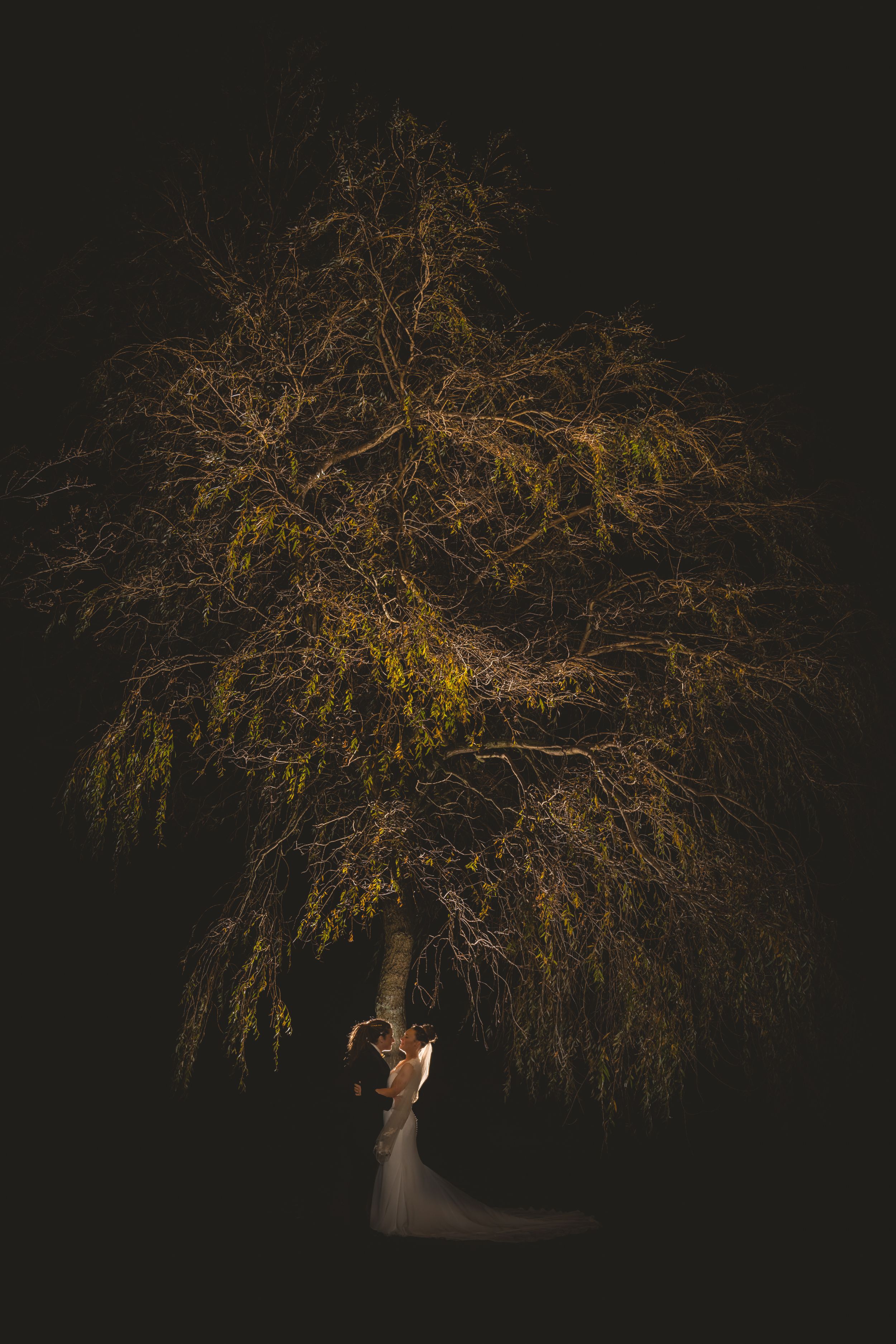 Wedding shoot in the forest by The Grizzly Forager Studio