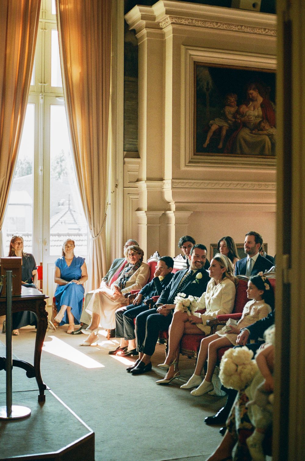 Paris wedding ceremony, paris civil ceremony, paris civil wedding on film, paris elopement film photography, paris weddings on film photo