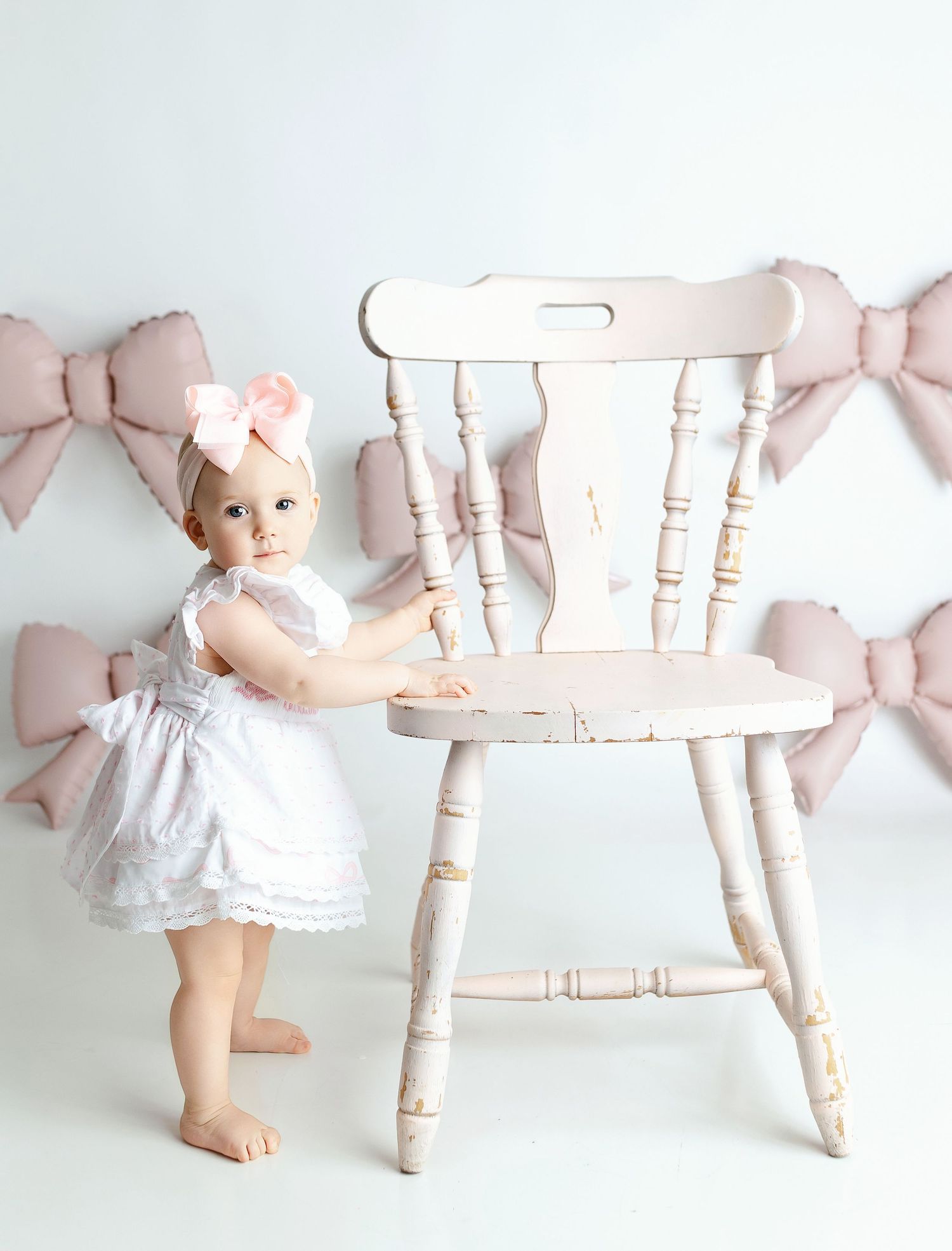 A bow backdrop. Greenville, SC newborn photographer, Easley, SC newborn photographer, Upstate SC newborn photographer