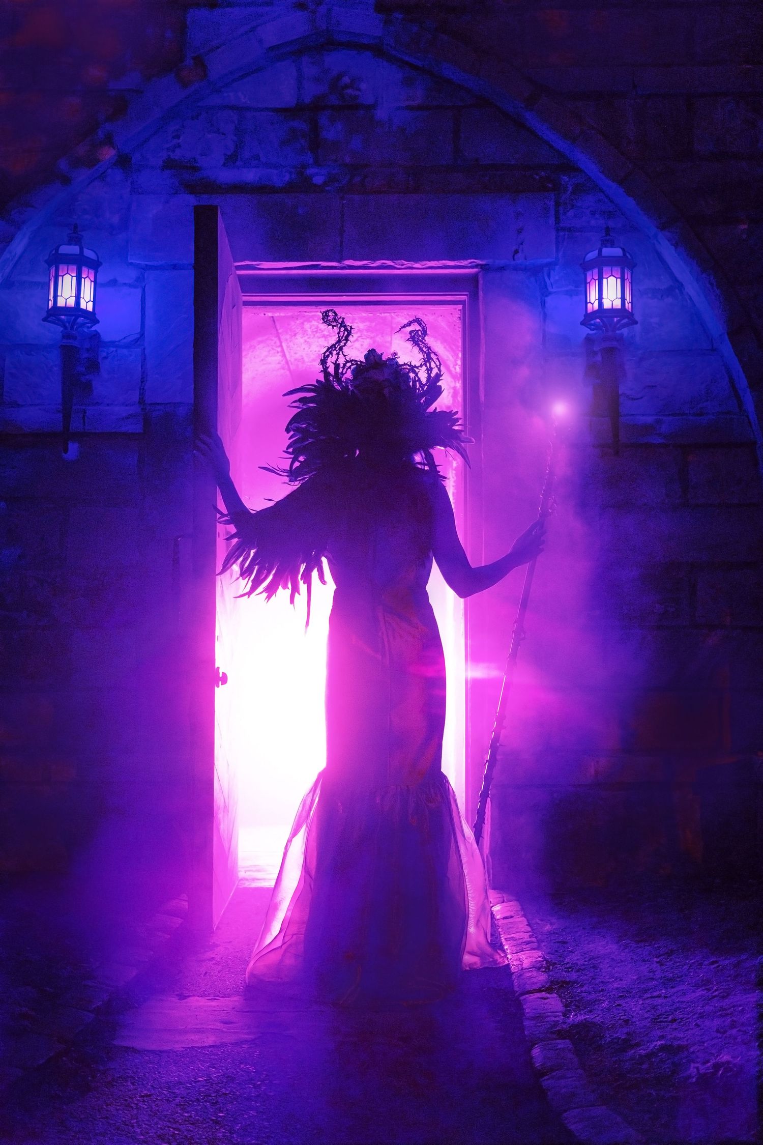 Evermore Park Pleasant Grove Utah fairytale villain photoshoot aurora maleficent