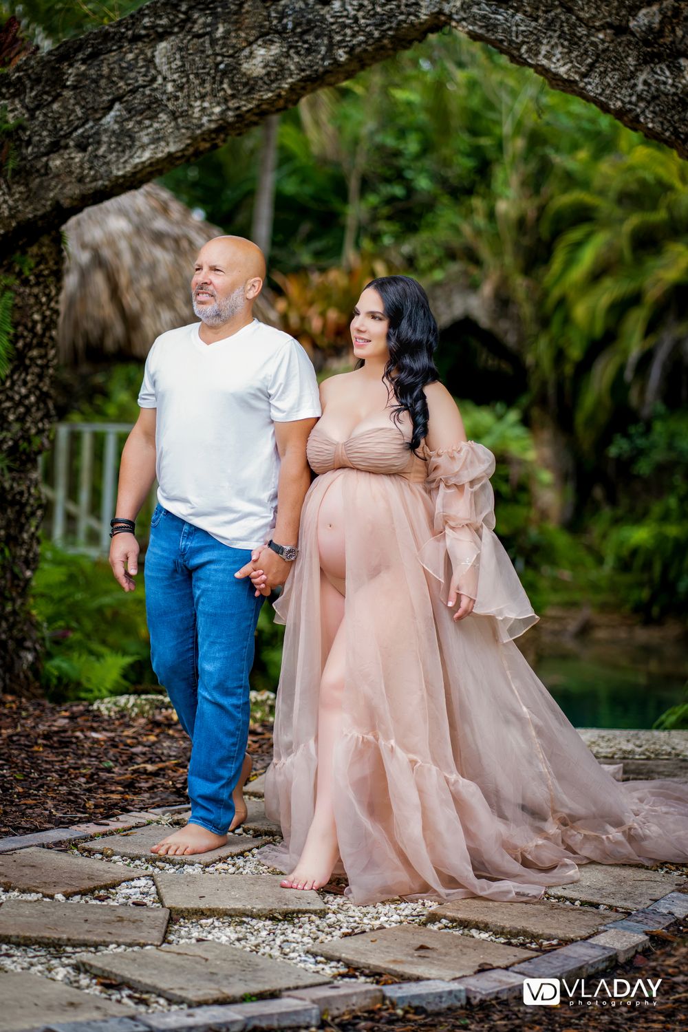 Ana Maternity Photoshoot at Secret Gardens