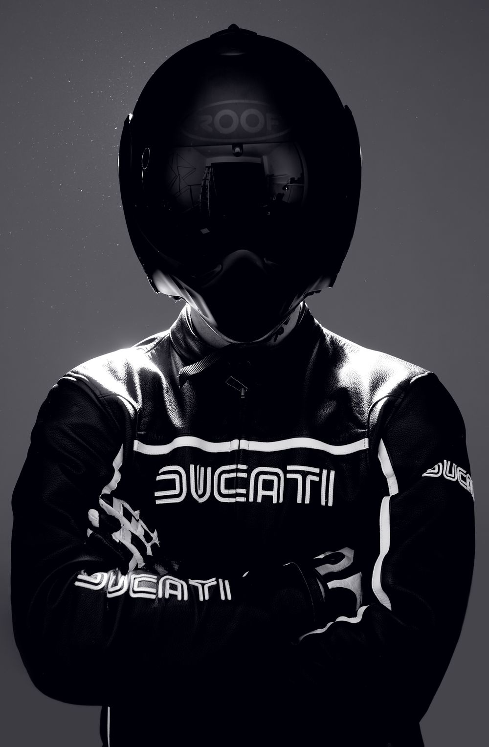 Ducati motorcycle driver