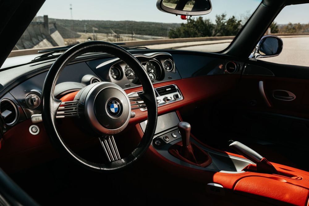 BMW Z8 interior