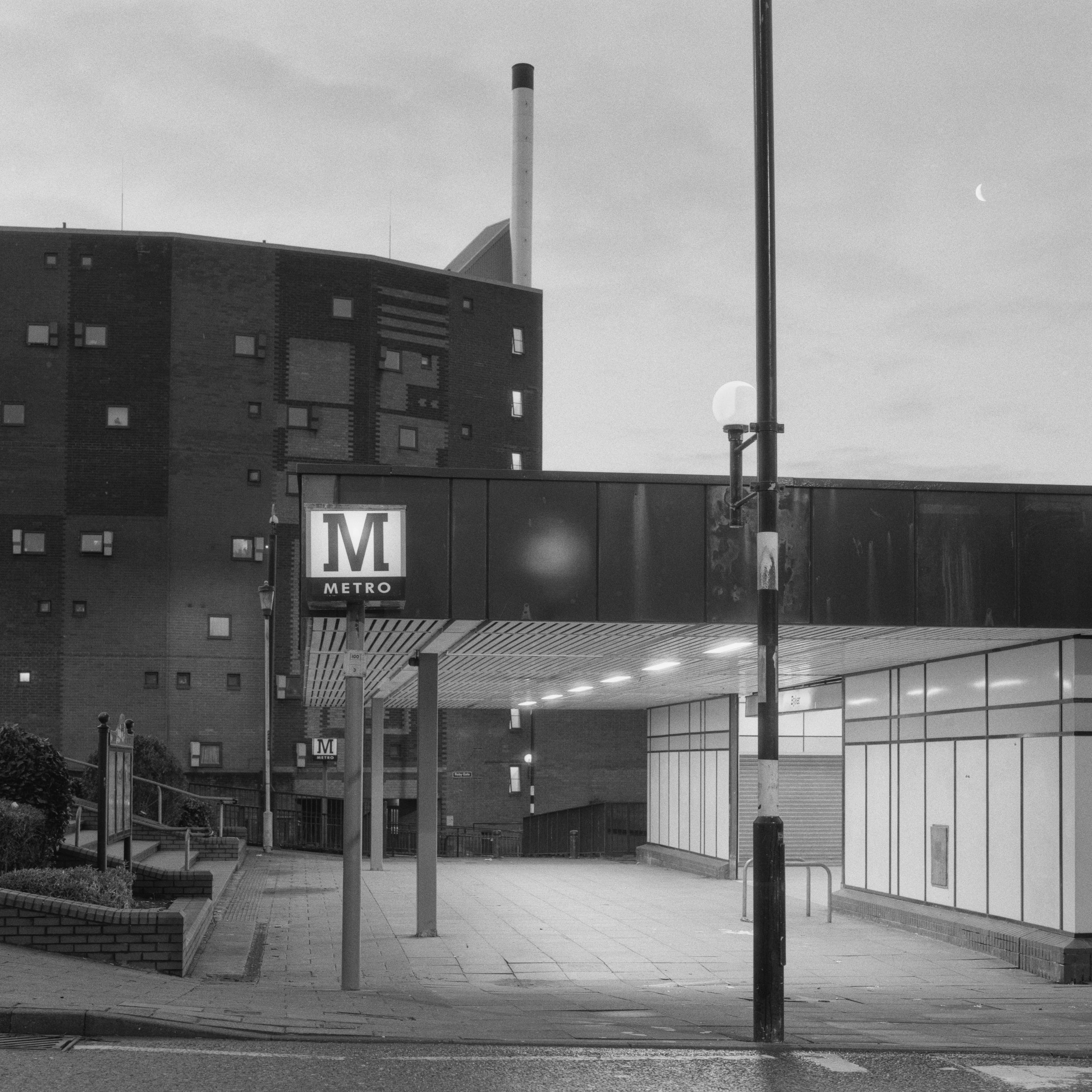 A series of fine art photographs of Newcastle's Metro system by Richard Simpson. Dramatic architecture, and evocative pictures for sale.