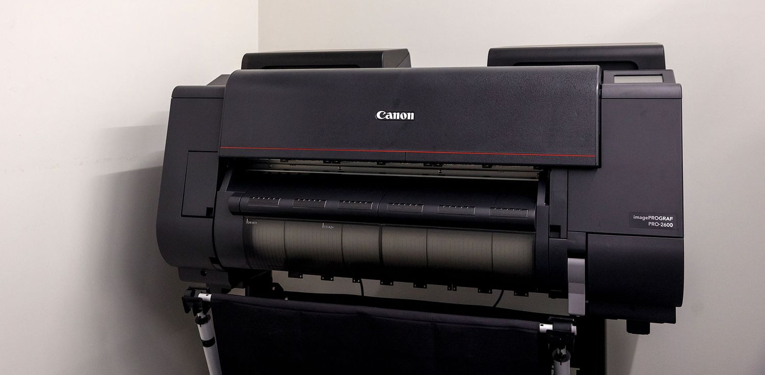 The New Canon PROGRAF Pro-2600 Fine Art Printer at JRP Studio, Fine Art Print Studio in Albury Wodonga.
