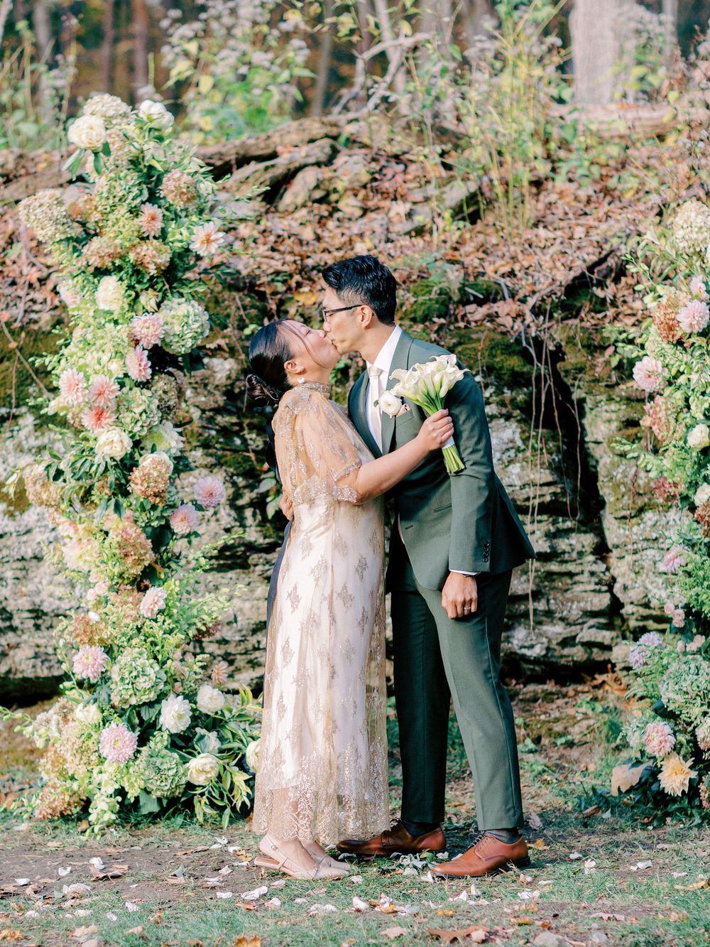 Jeanie Jang Photo Classic Timeless New York Film Wedding Photographer Campton Hotel Wedding