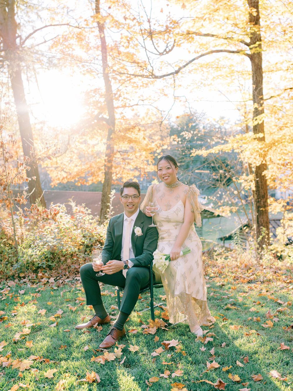 Jeanie Jang Photo Classic Timeless New York Film Wedding Photographer Campton Hotel Wedding