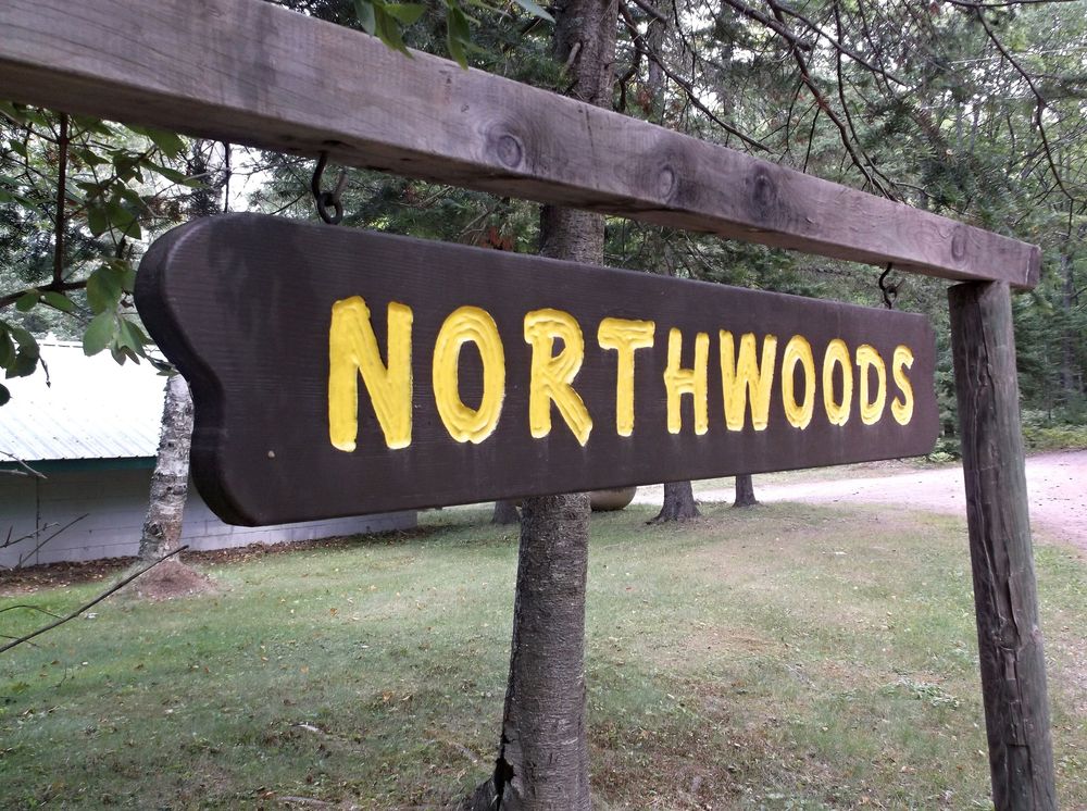 Camp Northwoods sign