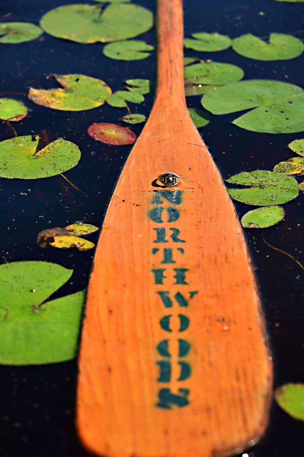 Camp Northwoods Northern Wisconsin Paddle with thunderbird ring