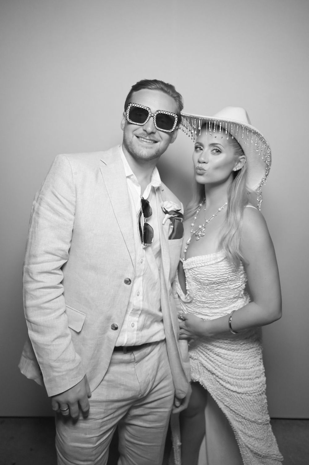 Photo Booth ibiza black and white