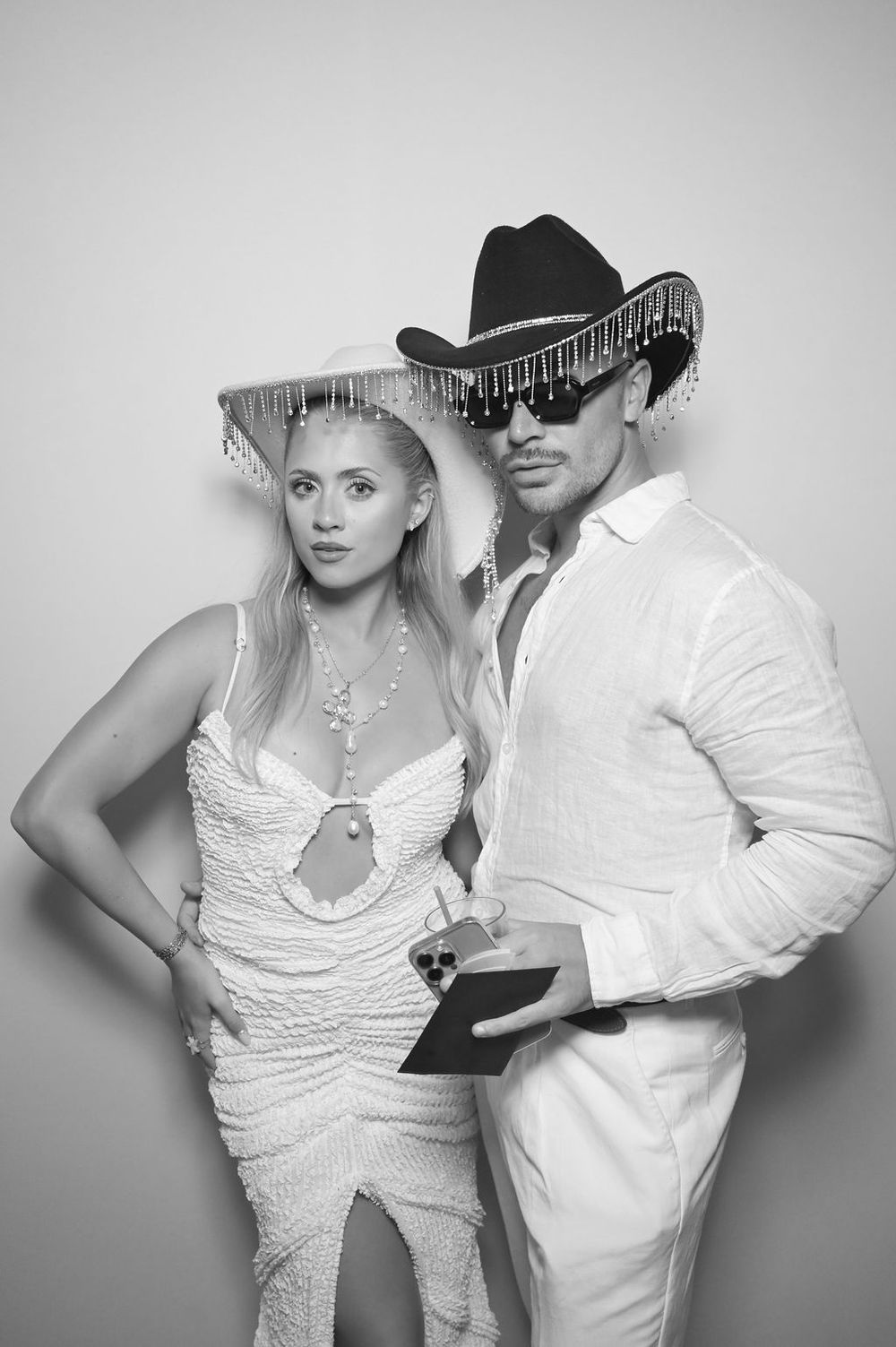 Editorial celebrity portrait photo booth