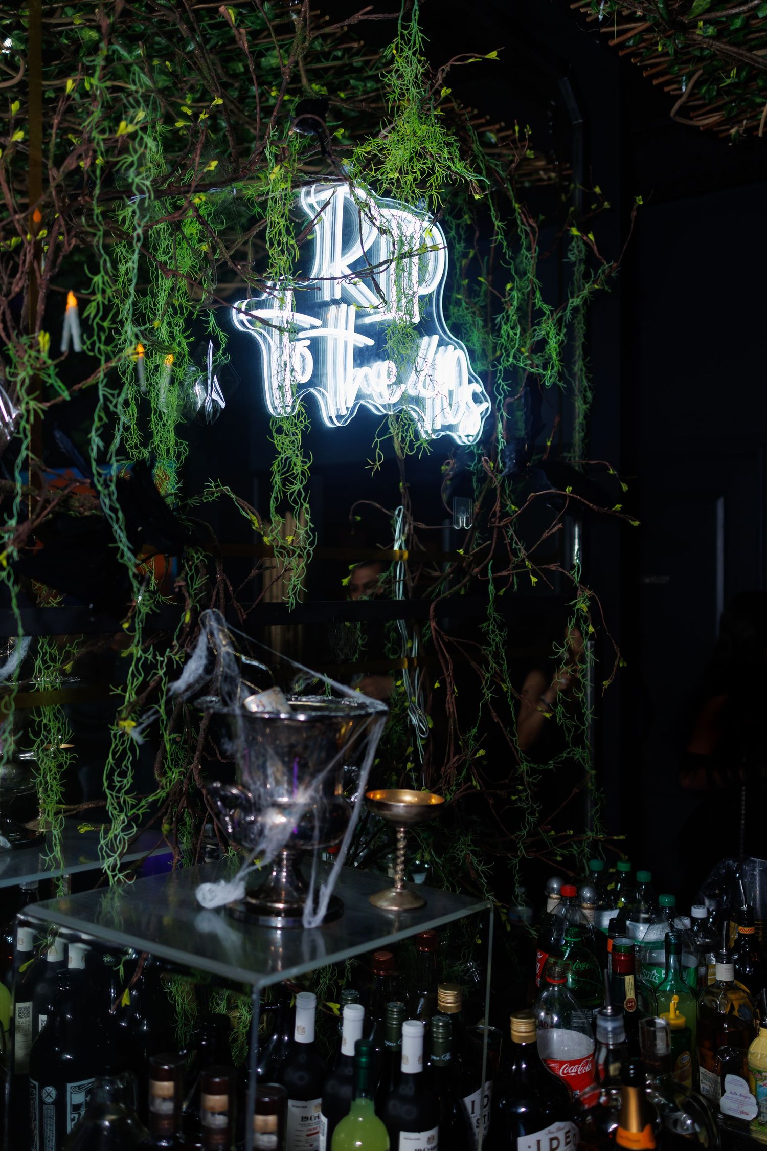 Details from a birthday party at Mata Hari House, a Dallas wedding venue