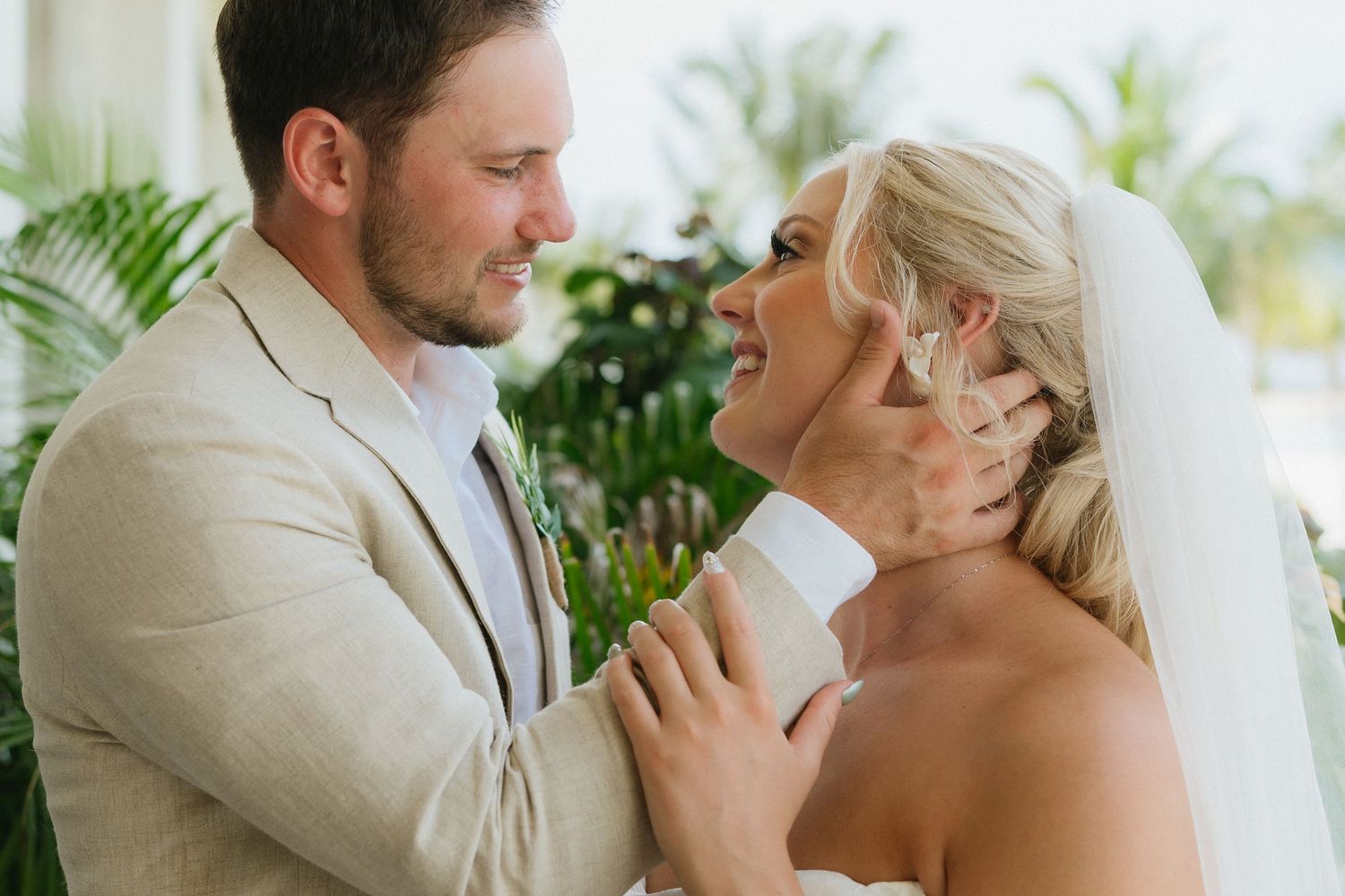 B + G Celebrate their Jamaican elopement.