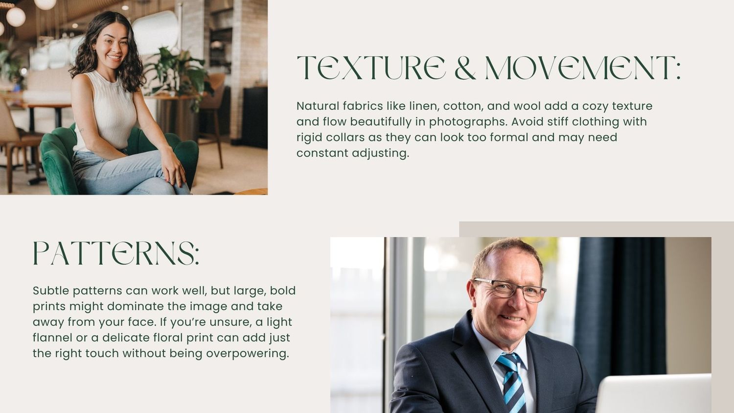 Diverse images show beauty products, drinks, and home decors in an elegant lifestyle collage composition.