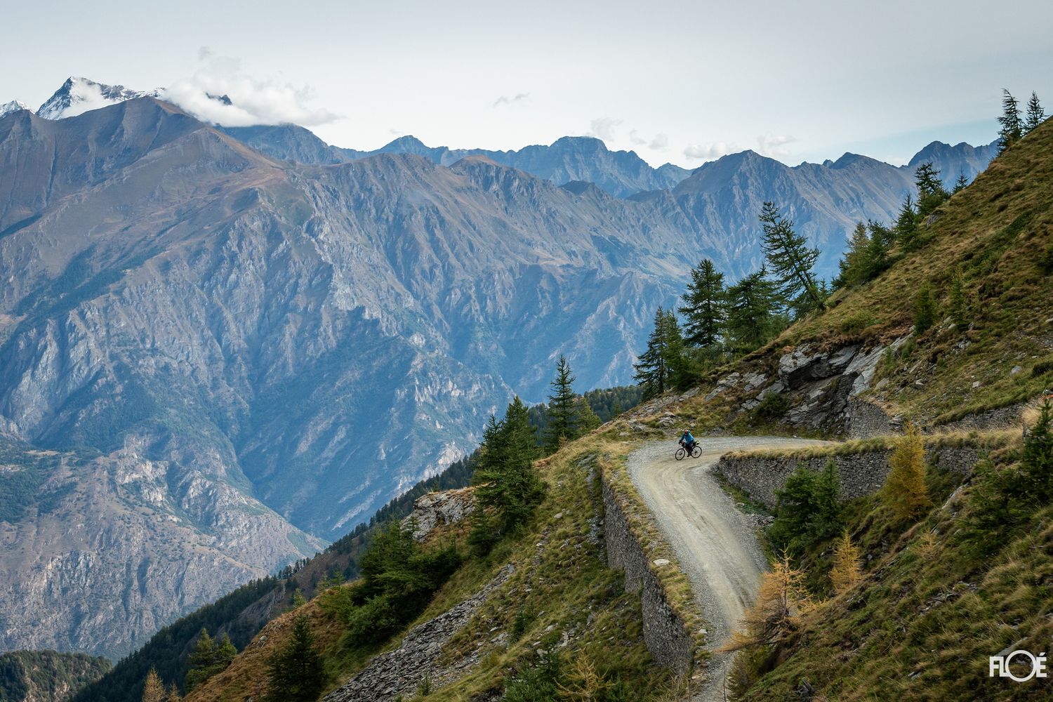 bikepacking dans les Alpes