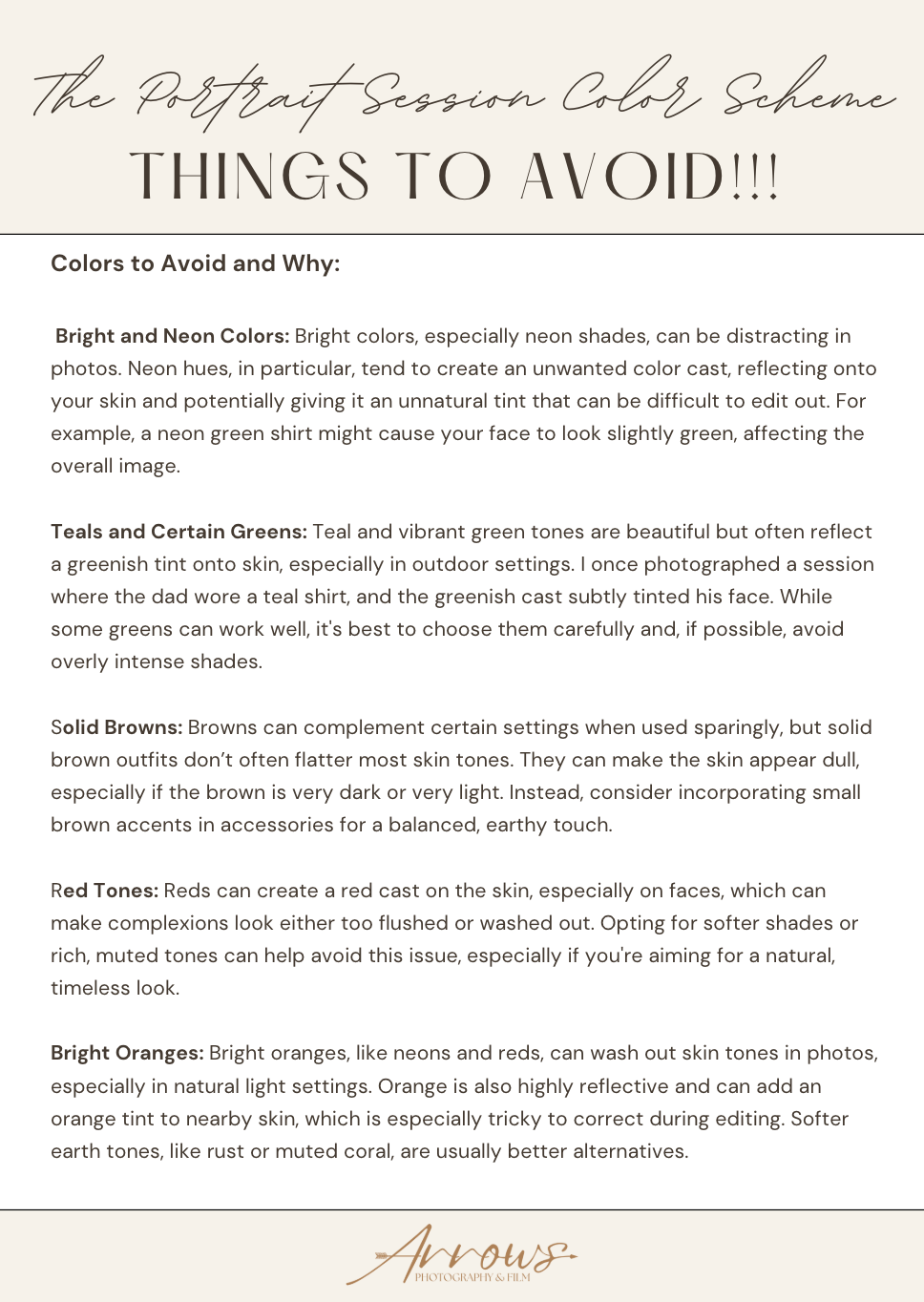 Family Photographer Style Guide Vancouver WA