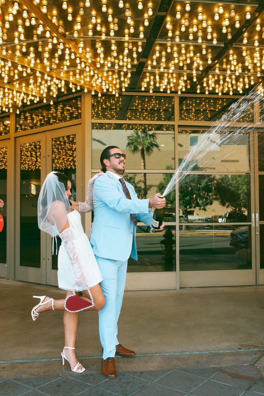 The Plaza hotel in Las Vegas