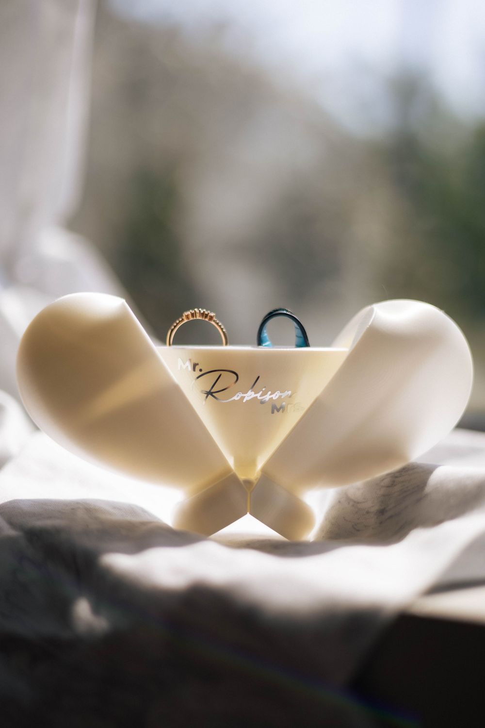 wedding ring detail photos in Springfield, Illinois