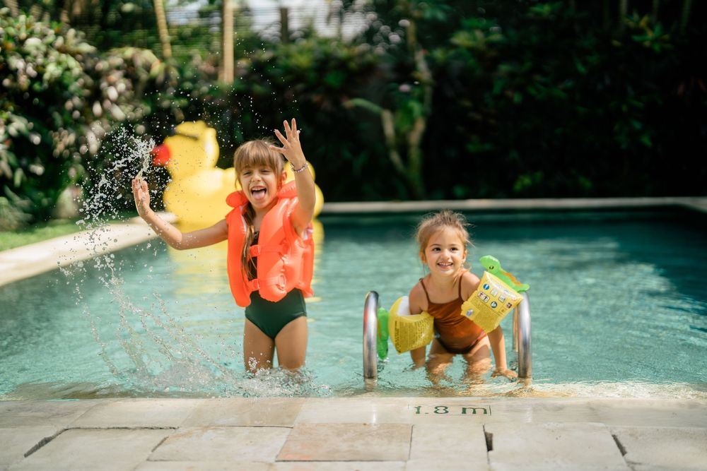 Bali family holiday photography session at The Samaya Ubud