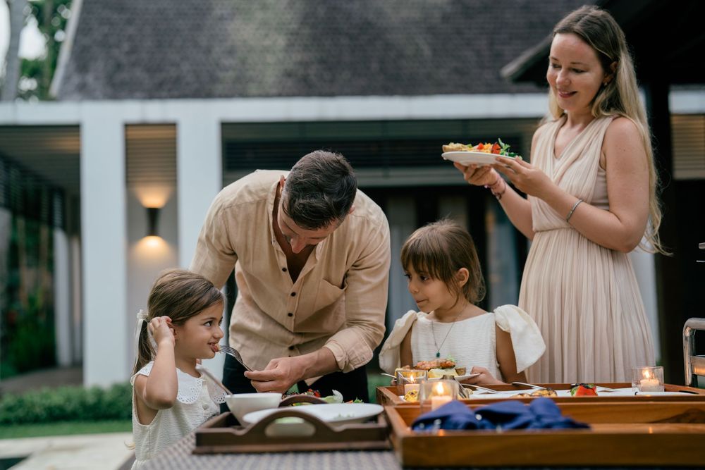 Bali family holiday photography session at The Samaya Ubud