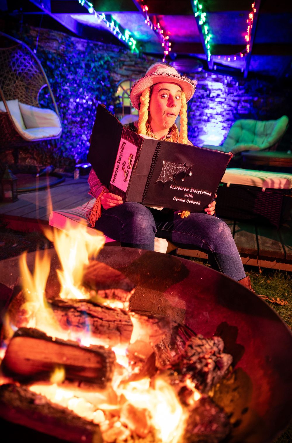 Event photography Halloween party at Plas Dolguog