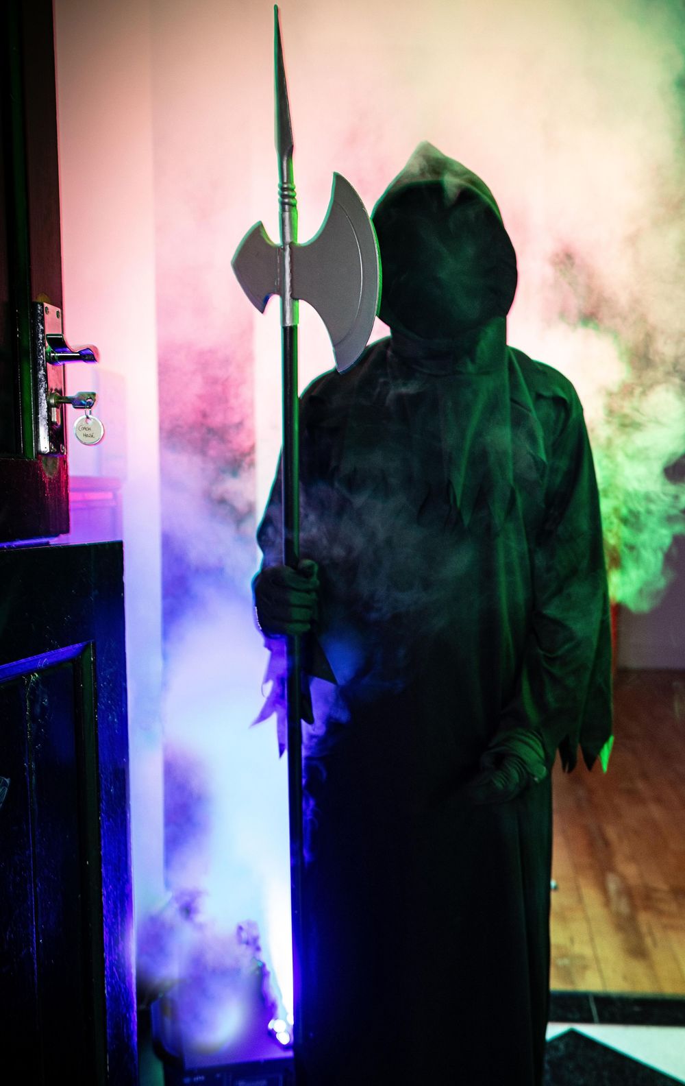 Event photography Halloween party at Plas Dolguog