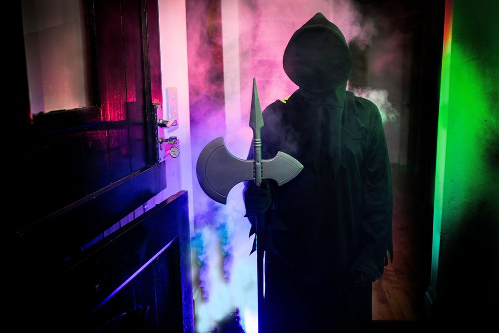 Event photography Halloween party at Plas Dolguog