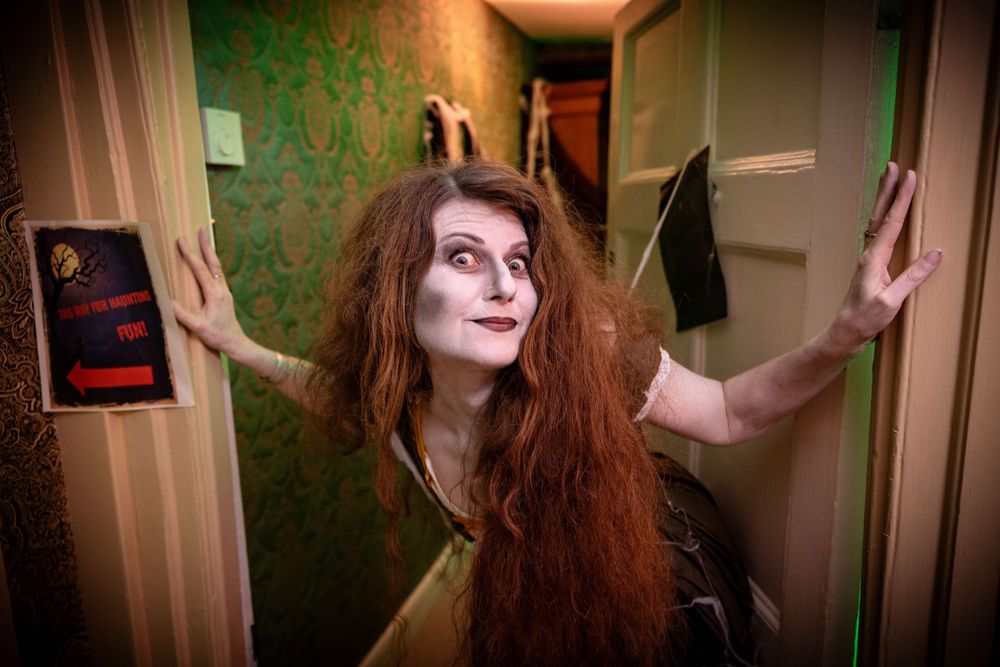Event photography Halloween party at Plas Dolguog