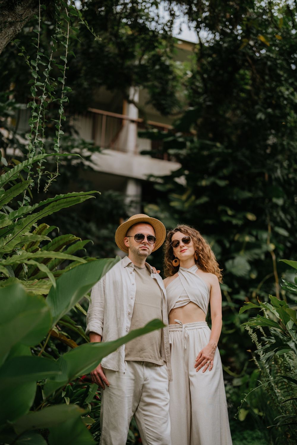 Professional couple photography at Adiwana Suweta Ubud, Bali.