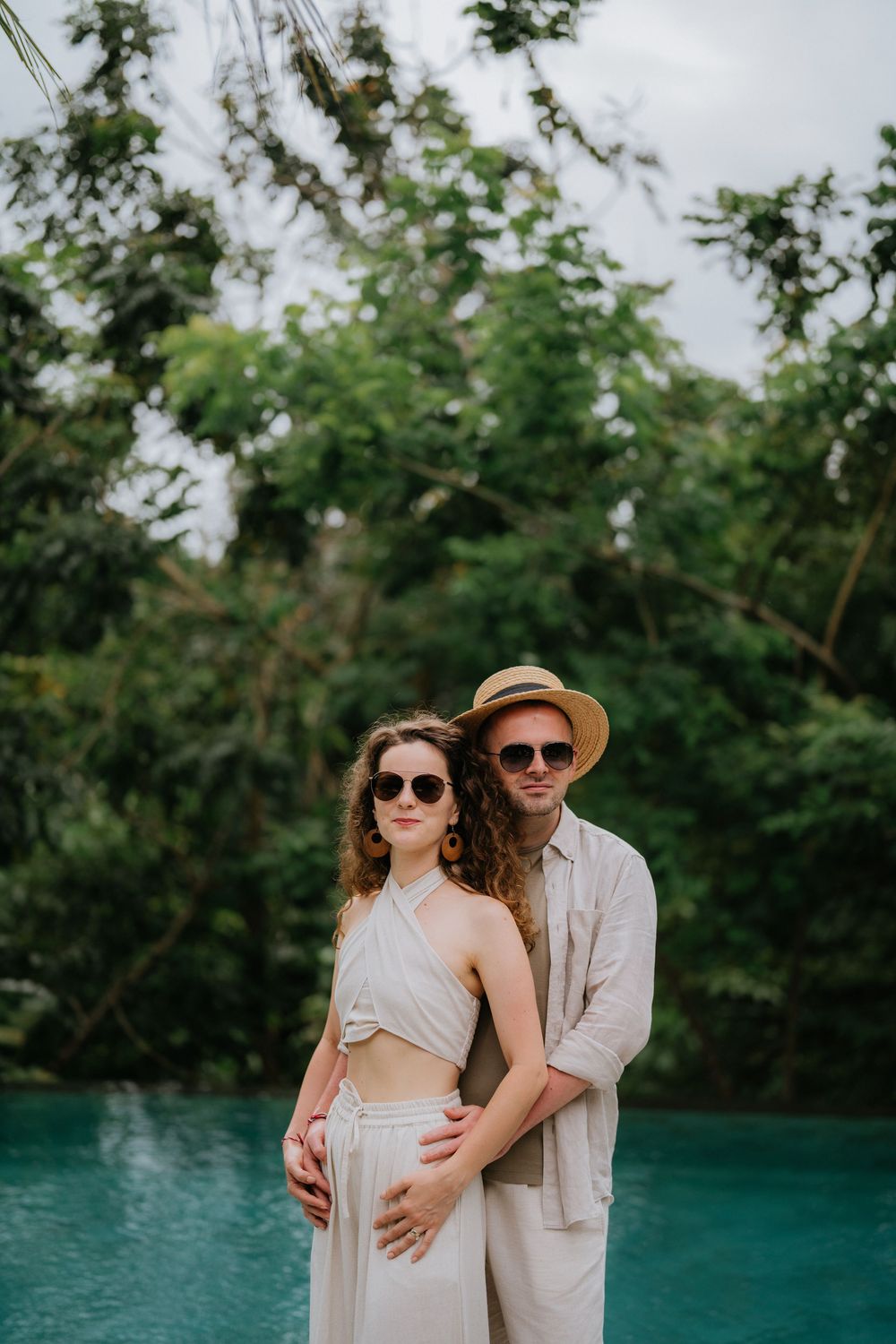 Professional couple photography at Adiwana Suweta Ubud, Bali.