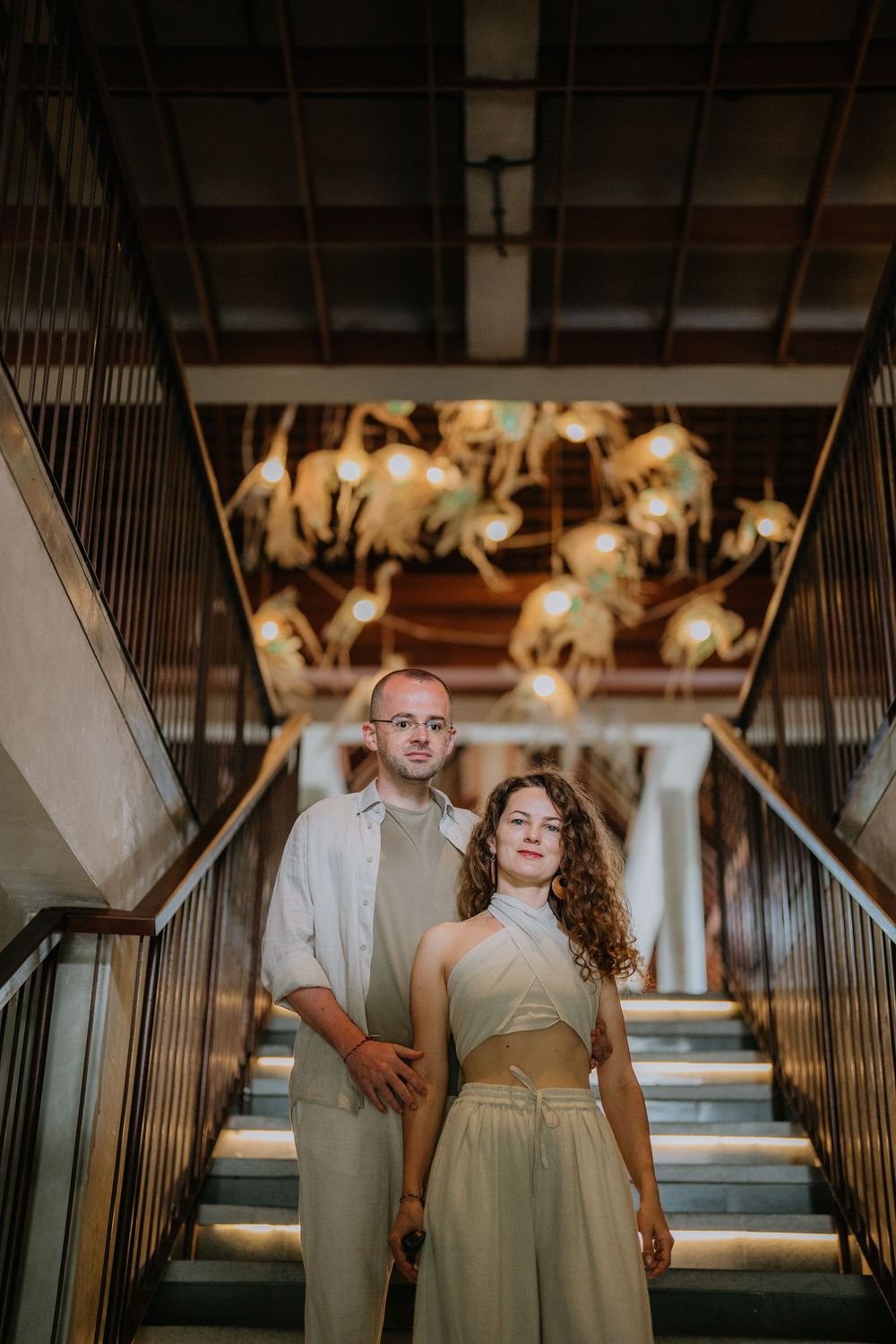 Professional couple photography at Adiwana Suweta Ubud, Bali.
