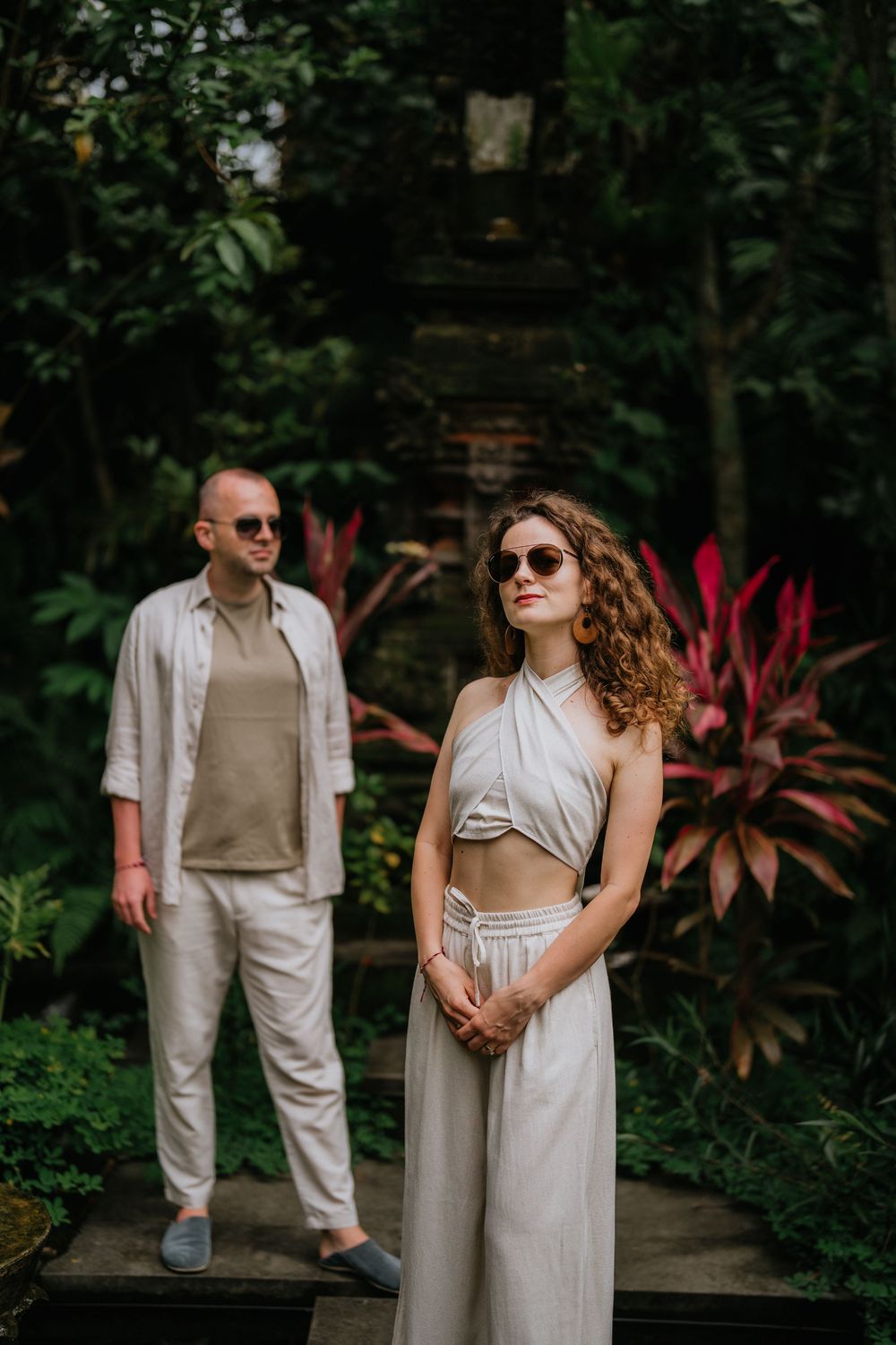 Professional couple photography at Adiwana Suweta Ubud, Bali.