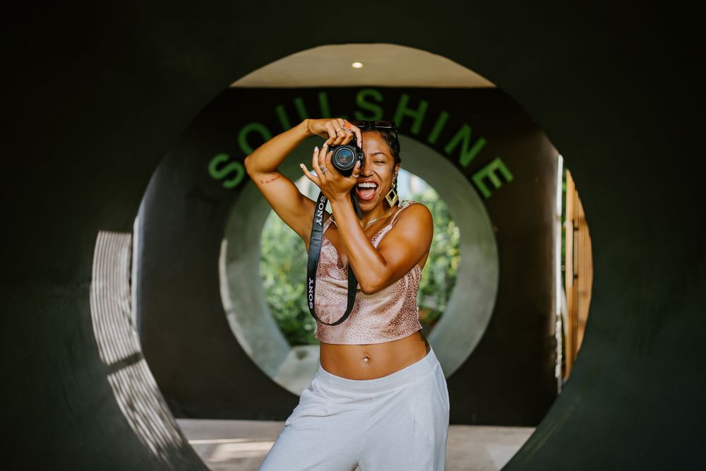 Personal branding photoshoot session in Soulshine Bali