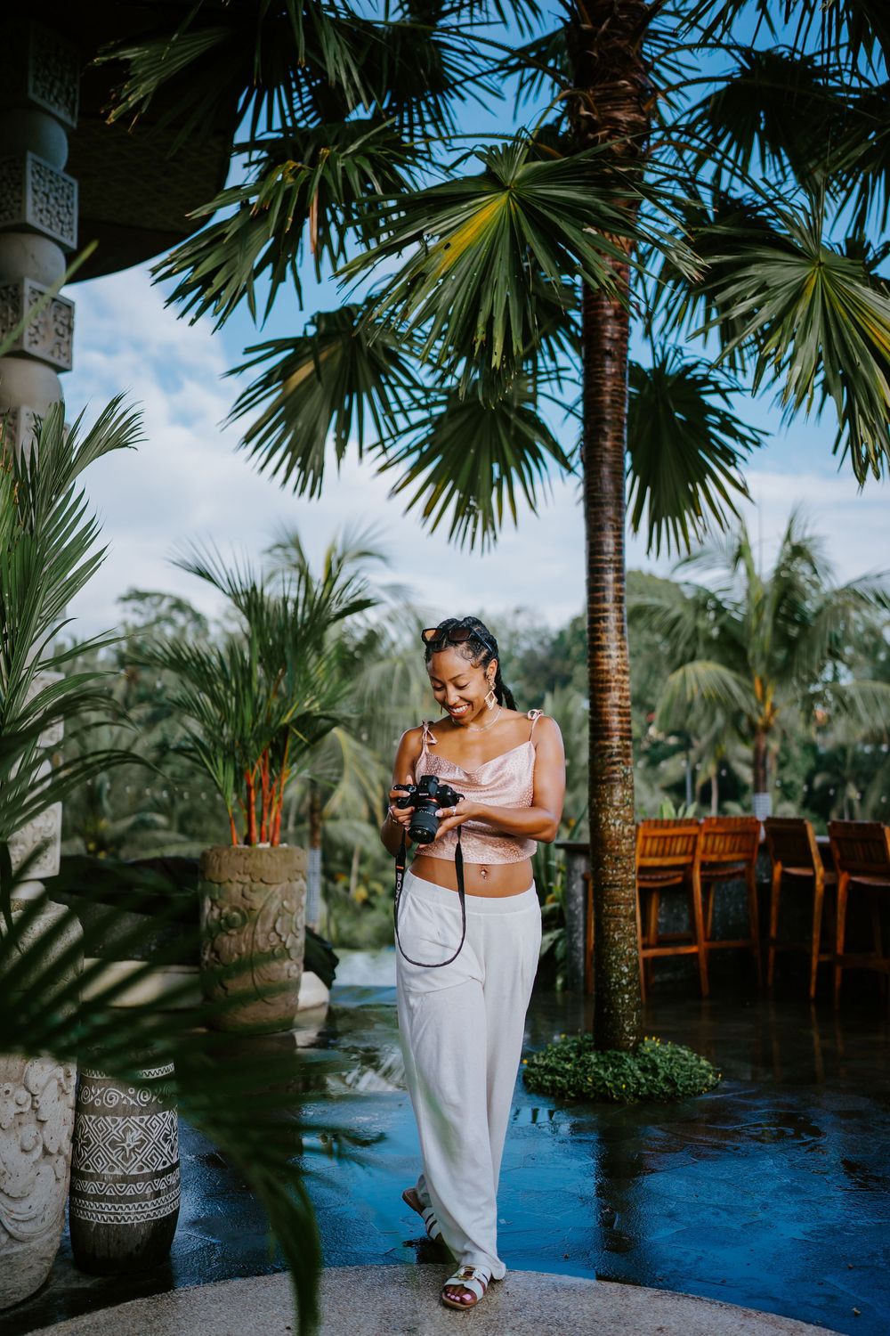 Personal branding photoshoot session in Soulshine Bali