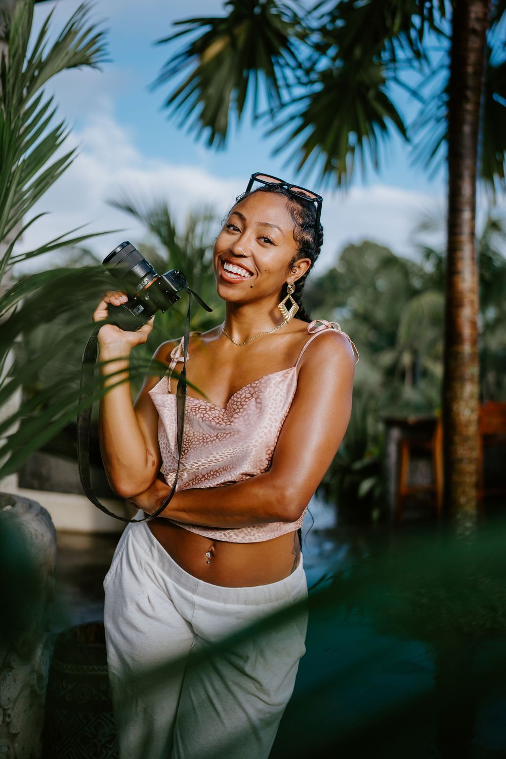 Personal branding photoshoot session in Soulshine Bali
