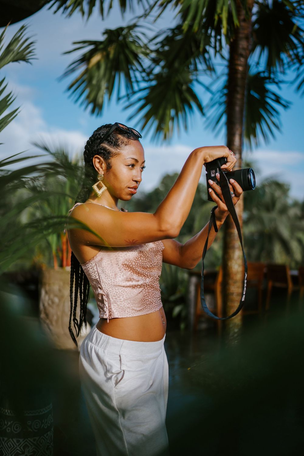 Personal branding photoshoot session in Soulshine Bali