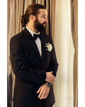 Groom portrait