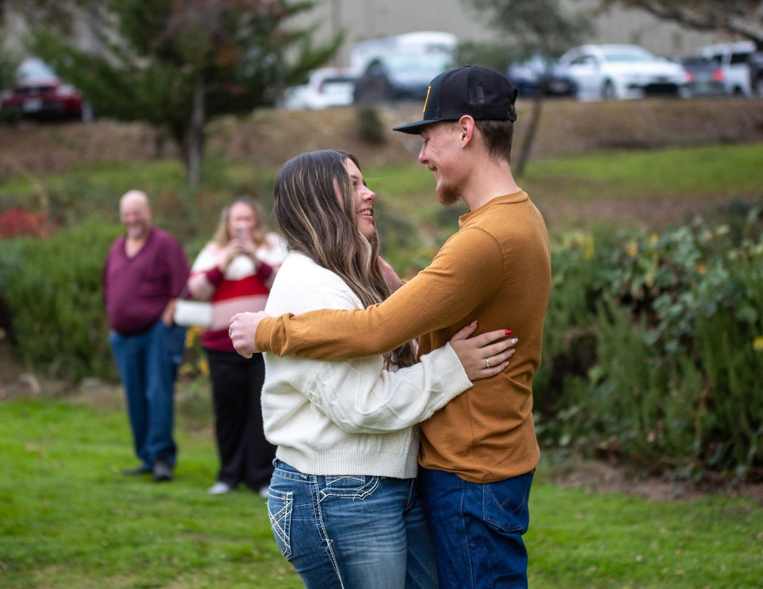 Marriage proposal shoot, calaveras county photographer, greenhorn gold course, angels camp, engagement shoot, gunnii sack photography