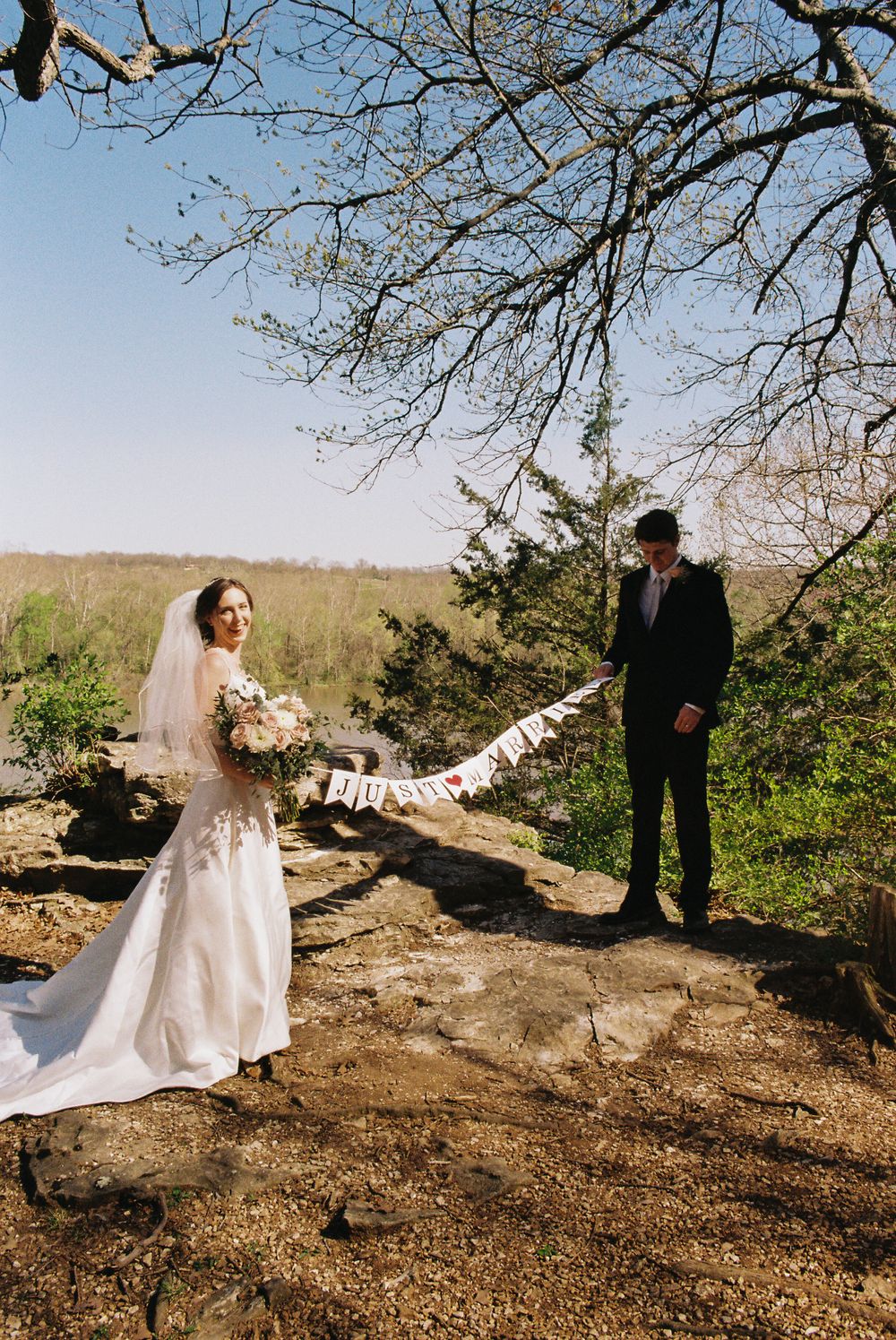 Springfield missouri elopement wedding on film photographer