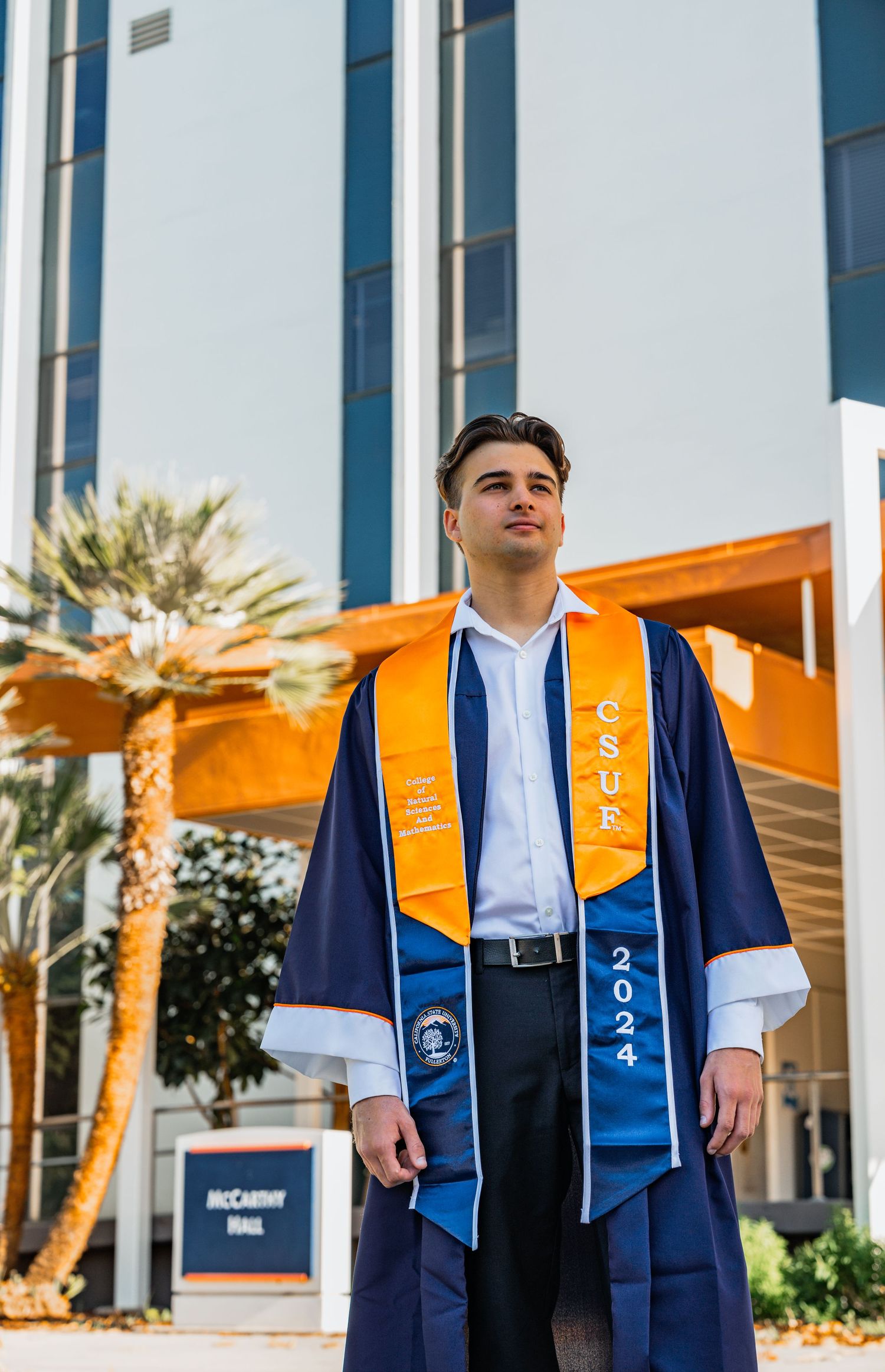 Graduation. California state university Fullerton. Orange county, College