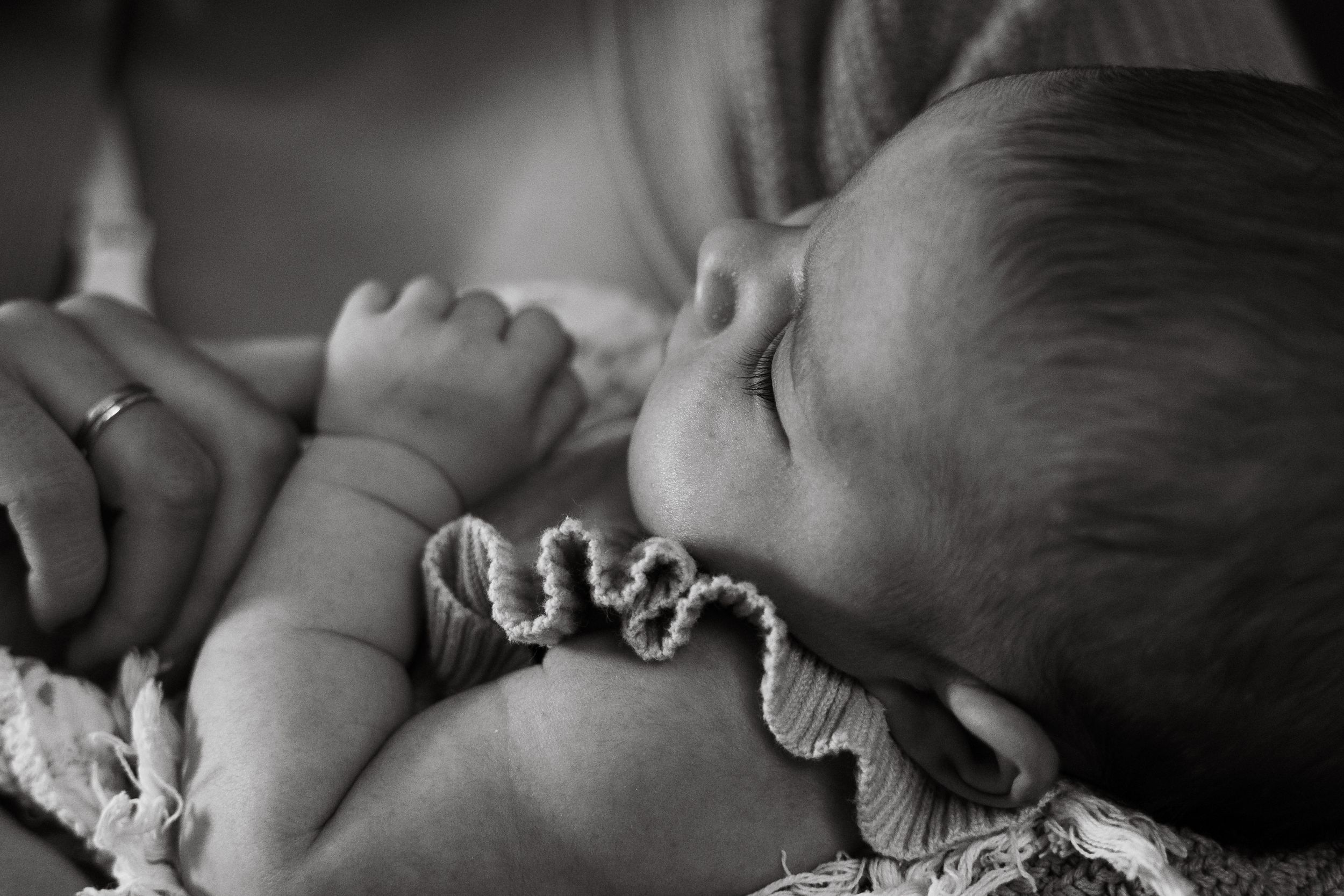 Natürliches Newbornshooting, Detailaufnahmen, Babyshooting