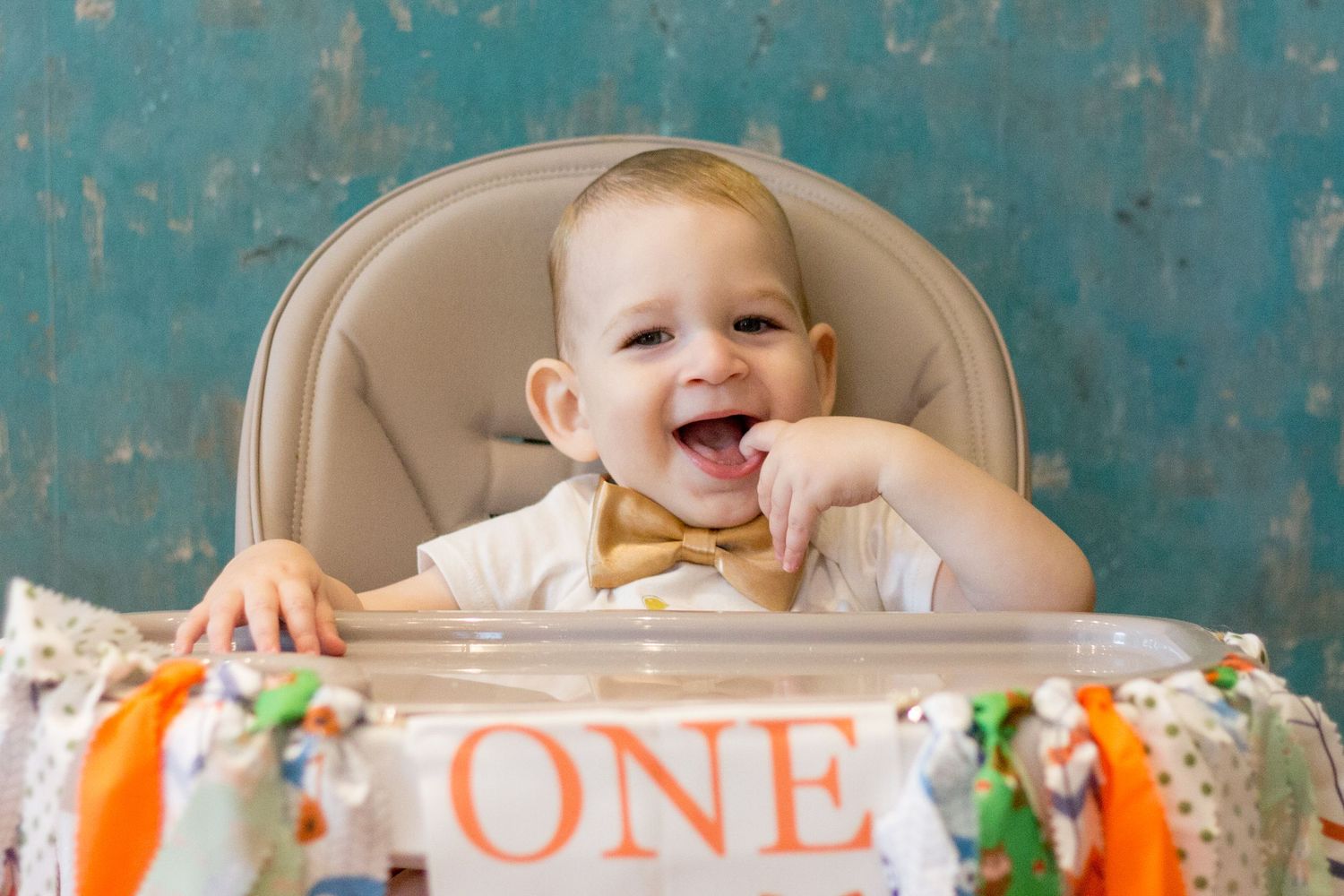 Birthday boy. First birthday party in Dorado, Puerto Rico.