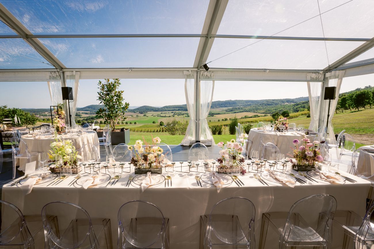Modern luxury wedding at Sentio Villas Lake Balaton